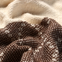 Плед Этель "Черный бордюр" 220*240 &plusmn; 3 см, 70% хлопок, 30% полиэстер