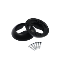 Накладка на цилиндровый механизм LOCKLAND, круглая d=53 мм, с креплением, цвет черный Накладка на цилиндровый механизм LOCKLAND, круглая d=53 мм, с креплением, цвет черный