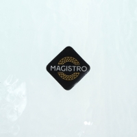 Набор бокалов для вина стеклянный Magistro &laquo;Дарио&raquo;, 500 мл, 7,3&times;25 см, 2 шт, цвет изумрудный