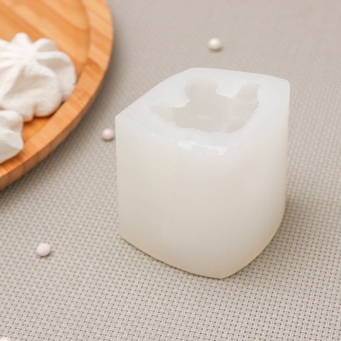 Силиконовая форма &laquo;Мишки-семья&raquo;, 5&times;4,8&times;5,9 см, цвет прозрачный