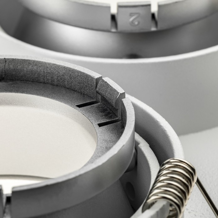 Свет-к встр, ARTIN, скрыт ламп прямоуг 260х92х40мм монтаж отв 80х230мм 3хGU5.3 Al бел 51421