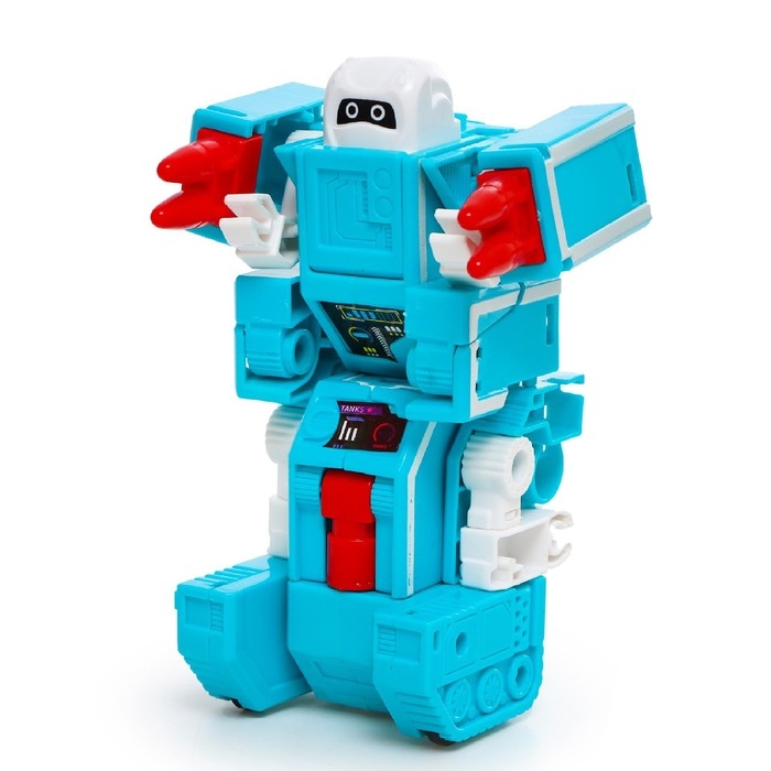 Набор роботов &laquo;Алфавит&raquo;, трансформируются, 6 штук, собираются в 1 робота
