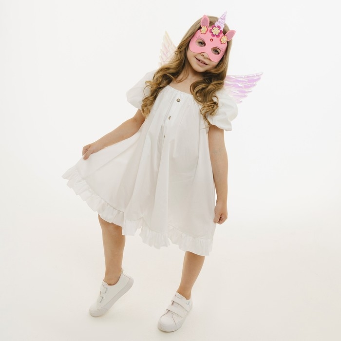 Карнавальный набор «Милая единорожка», крылья, маска Карнавальный набор «Милая единорожка», крылья, маска