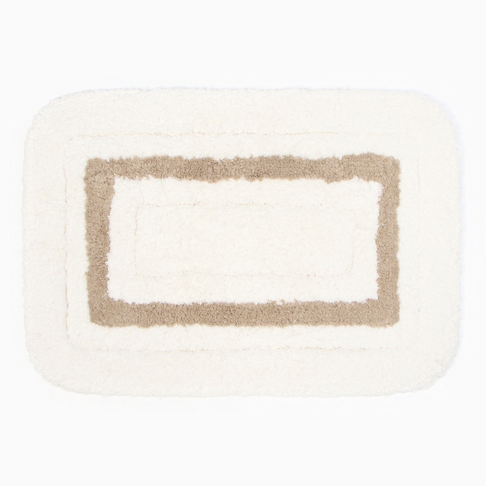 Коврик Этель цв.молочный 40*60 см, 100% хл Коврик Этель цв.молочный 40*60 см, 100% хл