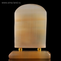 Икона &laquo;Неувядаемый цвет&raquo;, на подставке, селенит