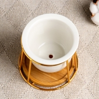 Горшок на подставке "Сосуд" 11х10см Горшок на подставке "Сосуд" 11х10см