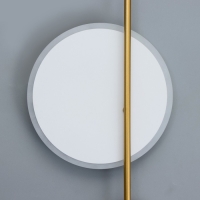 Бра "Галла" LED 20Вт 4000К белый-черный 25х5х51см