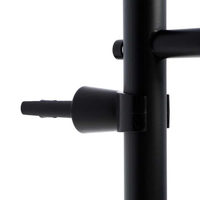 Полотенцесушитель электрический ZEIN PE-07 Полотенцесушитель электрический ZEIN PE-07 "Мост", 400х600 мм, 4 перекладины, черный