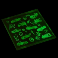 Набор для рисования в темноте &laquo;Транспорт&raquo;, А5, ручка с фонариком и невидимыми чернилами