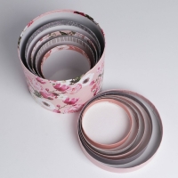 Набор коробок 5 в 1, упаковка подарочная, &laquo;Цветы&raquo;, 13 х 13,5‒19.5 х 23 см