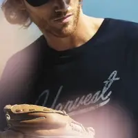 Футболка мужская American U красная, размер S