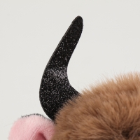 Мягкая игрушка «Зодиаки: Телец», с кулоном, 17 см Мягкая игрушка «Зодиаки: Телец», с кулоном, 17 см