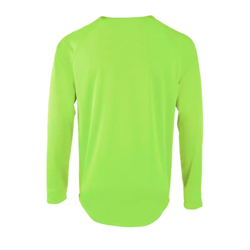 Футболка с длинным рукавом Sporty LSL Men неоново-зеленая, размер S Футболка с длинным рукавом Sporty LSL Men неоново-зеленая, размер S