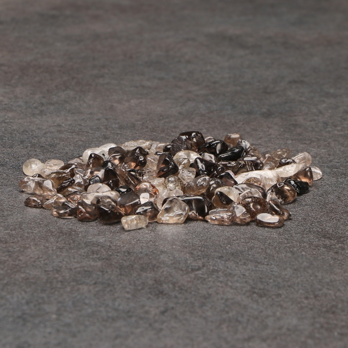 Набор для творчества Набор для творчества "Дымчатый кварц", галтовка, фракция 0,7-0,9 см, 100 гр