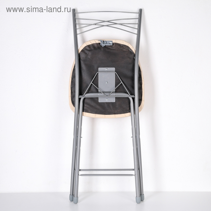 Стул складной &laquo;Ника 1&raquo;, цвет сиденья слоновая кость