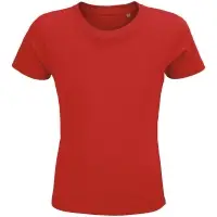 Футболка детская Crusader Kids, красная, на рост 106-116 см (6 лет)