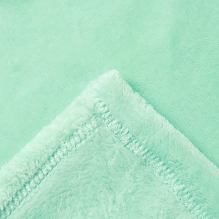 Плед "Этель", 175х200 см, мятный, 100% п/э
