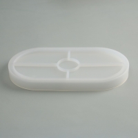 Набор для создания поддона из гипса с сухоцветами &laquo;Овал&raquo;