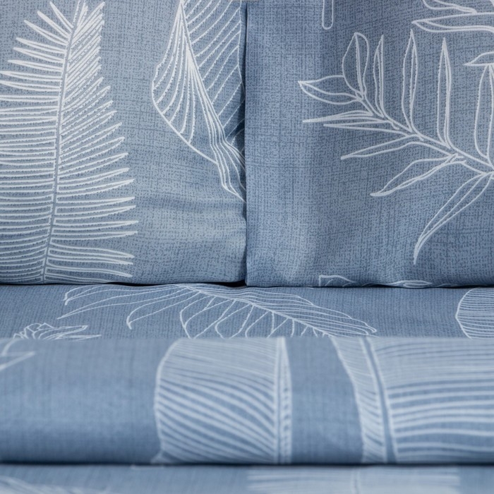 Постельное бельё Экономь и Я 2 сп «Ботаника» 173х215 см, 175х214 см, 50х70см-2шт, 60 г/м2, микрофибра Постельное бельё Экономь и Я 2 сп «Ботаника» 173х215 см, 175х214 см, 50х70см-2шт, 60 г/м2, микрофибра