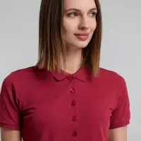 Рубашка поло женская Neptune вишнево-красная, размер S Рубашка поло женская Neptune вишнево-красная, размер S