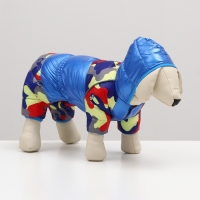 Комбинезон "Волна" с утяжкой, размер 12 (ДС 24 см, ОГ 38 см, ОШ 27 см), синий Комбинезон "Волна" с утяжкой, размер 12 (ДС 24 см, ОГ 38 см, ОШ 27 см), синий