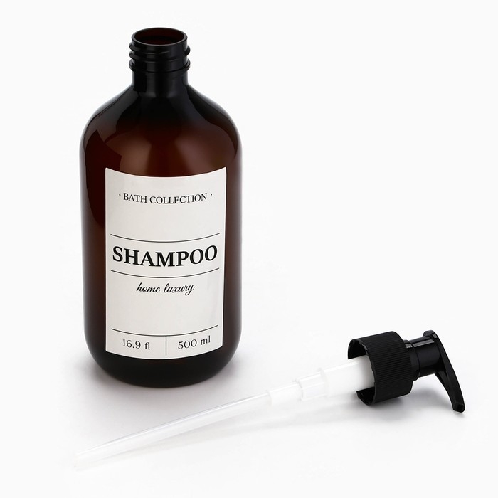 Дозатор для шампуня, кондиционера, геля для душа &laquo;Home comfort&raquo;, 500 мл