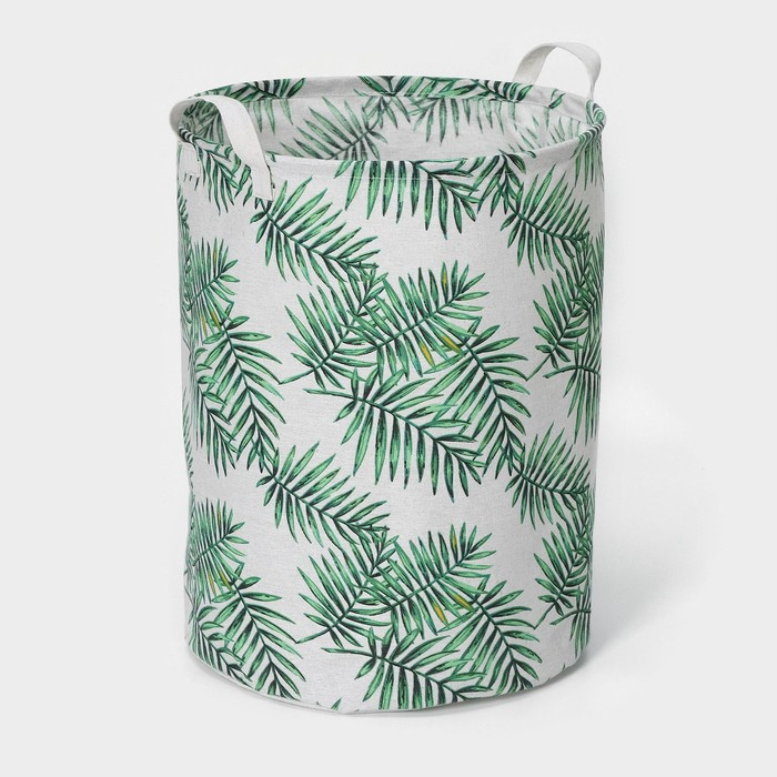 Корзина для белья Доляна «Тропиканка», 35×45 см Корзина для белья Доляна «Тропиканка», 35×45 см