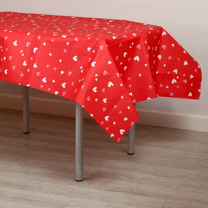 Скатерть &laquo;Сердечки&raquo;, 120х180 см