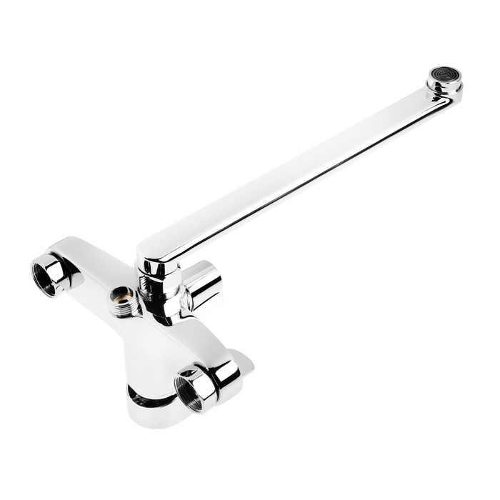 Смеситель для ванны Accoona A7165, однорычажный, излив 300 мм, хром