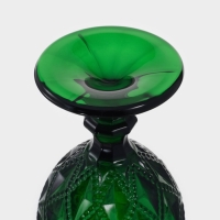 Набор бокалов из стекла Magistro &laquo;Варьете&raquo;, 320 мл, 6 шт, цвет зелёный