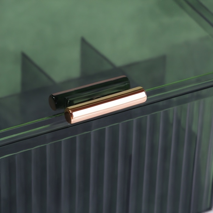 Органайзер для хранения «GREEN», 15 секций, 14 × 10,5 см, цвет зелёный Органайзер для хранения «GREEN», 15 секций, 14 × 10,5 см, цвет зелёный