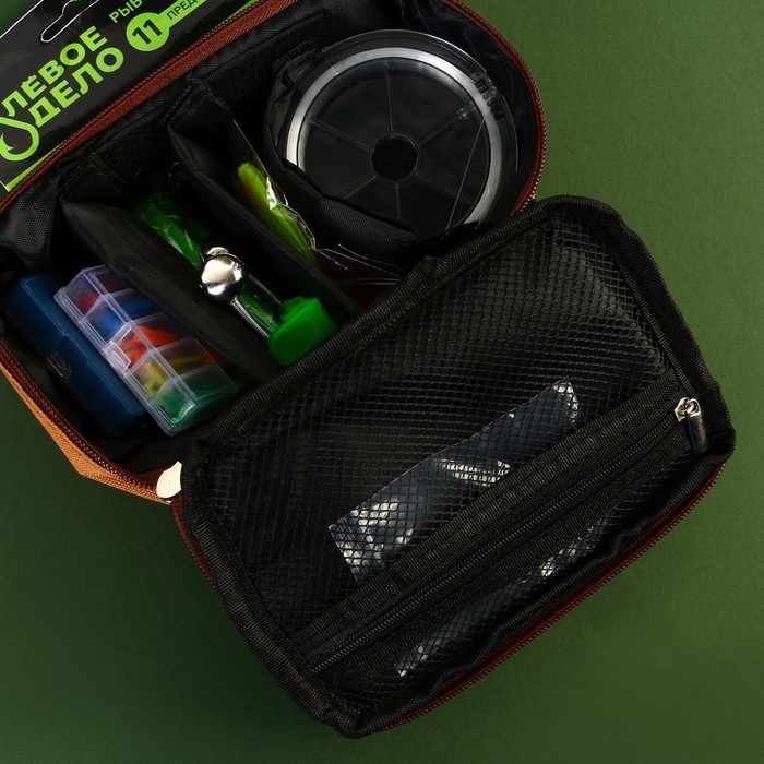 Набор рыболовных принадлежностей &laquo;Ни хвоста, ни чешуи!&raquo;, 11 предметов