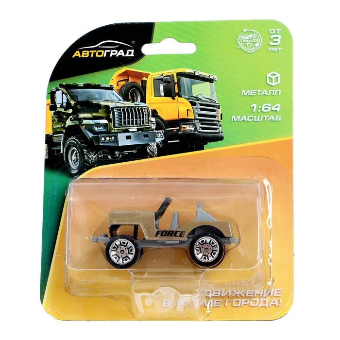 Машина металлическая &laquo;Армия&raquo;, масштаб 1:64, МИКС