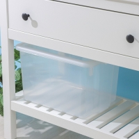 Контейнер для хранения с крышкой Porter, 21 л, 43&times;32&times;27 см, цвет прозрачный