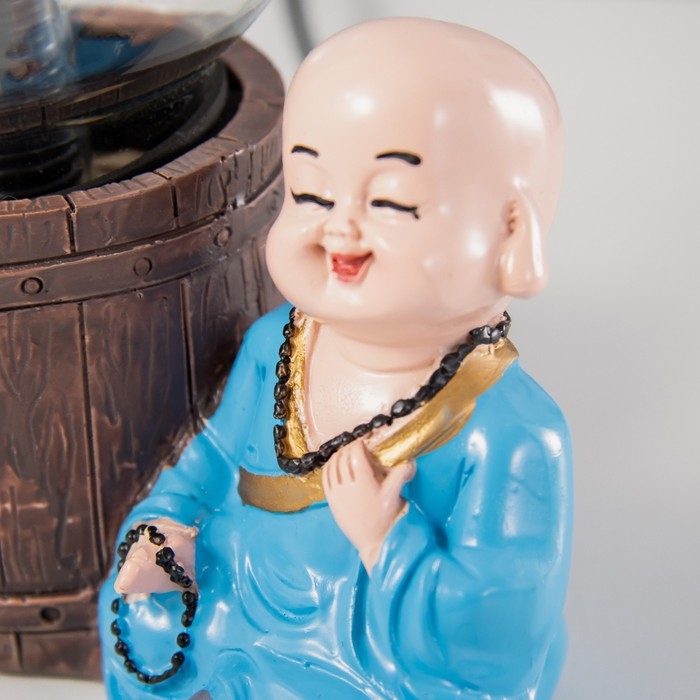 Плазменный шар Плазменный шар "Умиротворение" синий 13х7х17 см RISALUX