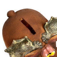 Копилка "Лось" 14х13х9,5см