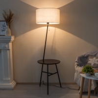 Торшер 19072/1 E27 40Вт черный 45х40х170 см