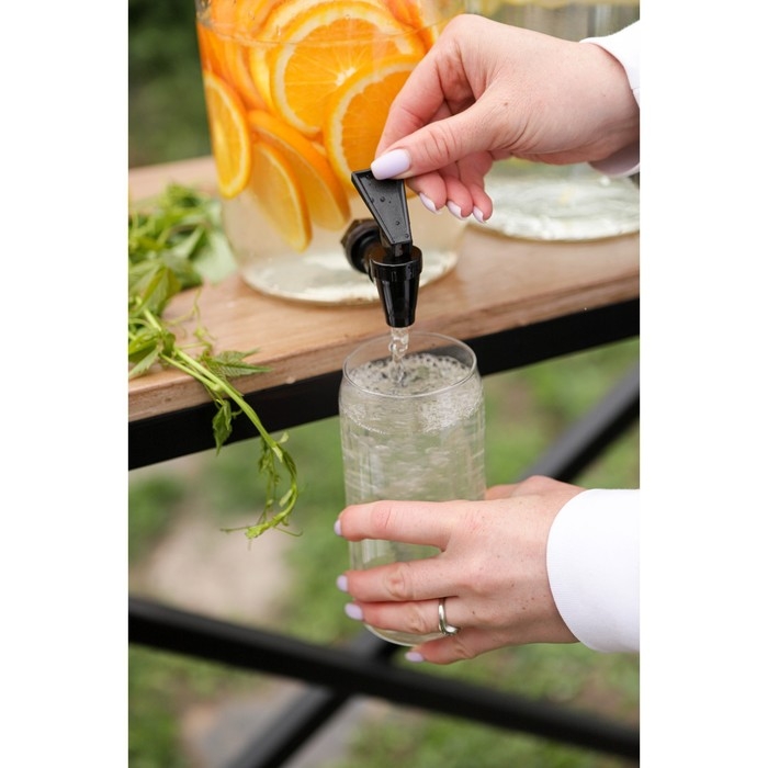 Кувшин стеклянный с краником Macro, 5 л Кувшин стеклянный с краником Macro, 5 л