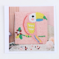 Аппликация помпошками &laquo;Тукан&raquo;, размер &mdash; 30 &times; 30 см, клей 30 мл