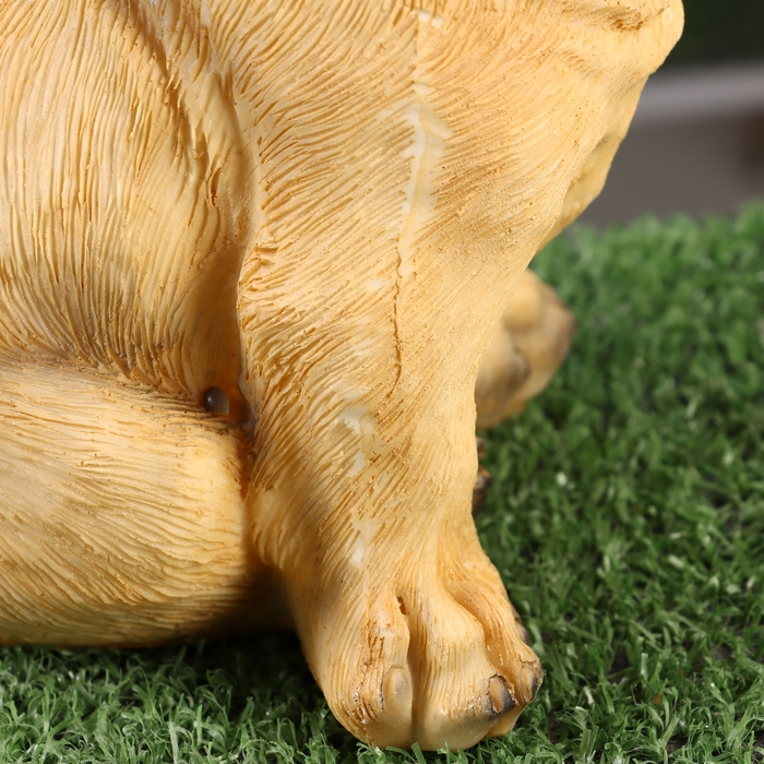 Садовая фигура Садовая фигура "Мопс" 13х11х19см ///