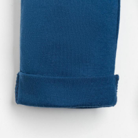 Комплект: джемпер и брюки Крошка Я &laquo;Леопарды&raquo;, цвет серый/синий, рост 68-74 см