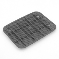 Туалет "Сима Люкс" с сеткой и бортом 30 х 39 х 19 см, серый Туалет "Сима Люкс" с сеткой и бортом 30 х 39 х 19 см, серый