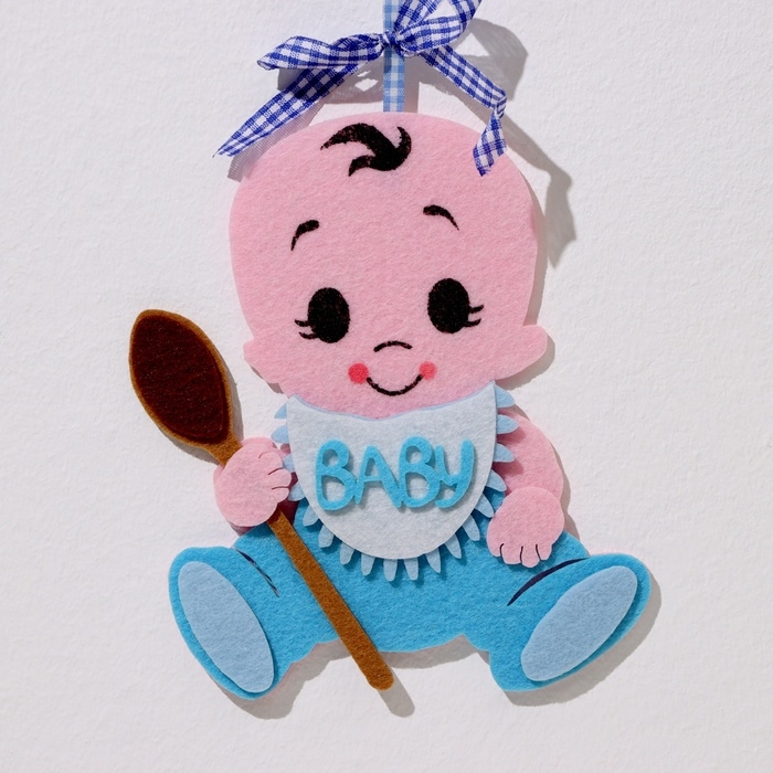 Декоративное украшение (подвеска) Декоративное украшение (подвеска) "Baby Boy" 22х22х53 см