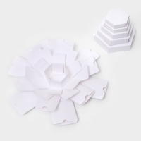 Коробка-сюрприз раскладушка, Белая Коробка-сюрприз раскладушка, Белая