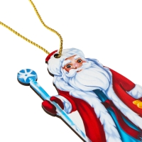 Ёлочная деревянная подвеска &laquo;Новый год! Дедушка Мороз&raquo;