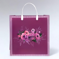 Пакет "Акварельный букет", мягкий пластик, 30 х 30 х 9 , 140 мкм Пакет "Акварельный букет", мягкий пластик, 30 х 30 х 9 , 140 мкм