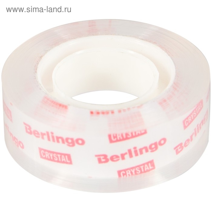 Клейкая лента канцелярская 19 мм х 33 м Berlingo, прозрачная Клейкая лента канцелярская 19 мм х 33 м Berlingo, прозрачная