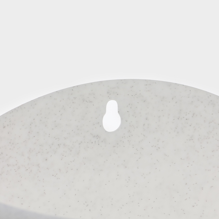 Кашпо настенное «Фелиция», 1 л, d=16 см, цвет мраморный Кашпо настенное «Фелиция», 1 л, d=16 см, цвет мраморный