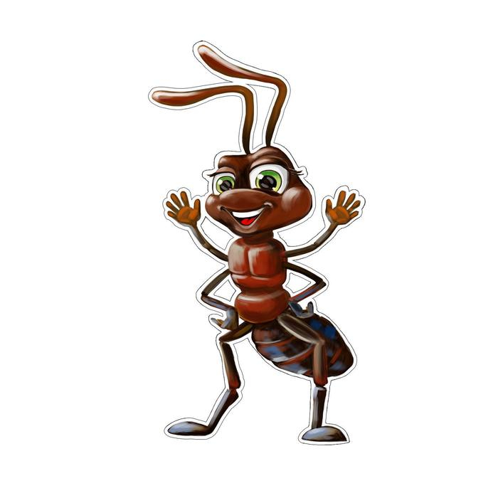 Термотрансфер &laquo;Муравей&raquo;, 15 х 10 см, набор 10 шт.