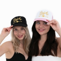 Кепка для девичника Bride, цвет розовый, карнавальный аксессуар